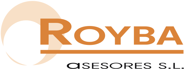 Logotipo con fondo transparente de ROYBA ASESORES